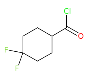 4,4-二氟环己烷-1-甲酰氯-CAS:376348-75-3
