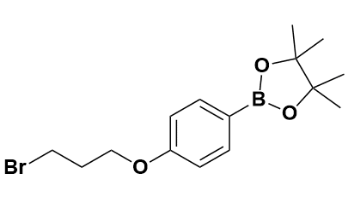 2-(4-(3-溴丙氧基)苯基)-4,4,5,5-四甲基-1,3,2-二氧硼杂环戊烷-CAS:957061-13-1