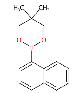 5,5-二甲基-2-(萘-1-基)-1,3,2-二氧硼杂环己烷-CAS:22871-77-8
