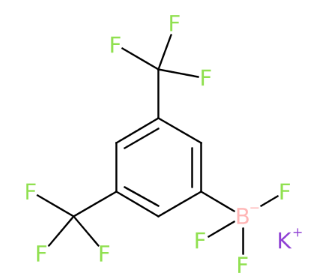 [3,5-双(三氟甲基)苯基]三氟硼酸钾-CAS:166328-09-2