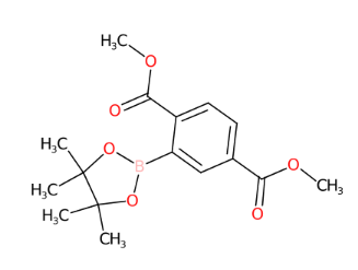 2-(4,4,5,5-四甲基-1,3,2-二氧硼杂环戊烷-2-基)对苯二甲酸二甲酯-CAS:1186377-08-1