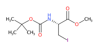 (R)-2-((叔丁氧基羰基)氨基)-3-碘丙酸甲酯-CAS:93267-04-0
