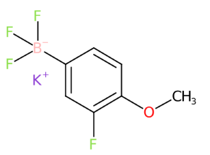 (3-氟-4-甲氧基苯基)三氟硼酸钾-CAS:850623-62-0