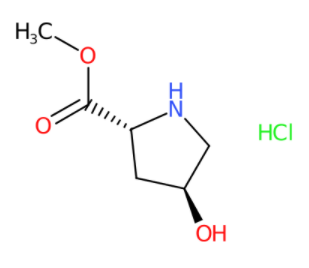 (2R,4S)-4-羟基吡咯烷-2-羧酸甲酯盐酸盐-CAS:481704-21-6