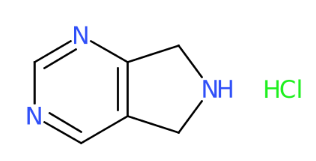 6,7-二氢-5H-吡咯并[3,4-d]嘧啶盐酸盐-CAS:1187830-46-1