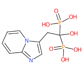 (1-羟基-2-(咪唑并[1,2-a]吡啶-3-基)乙烷-1,1-二基)二膦酸-CAS:180064-38-4