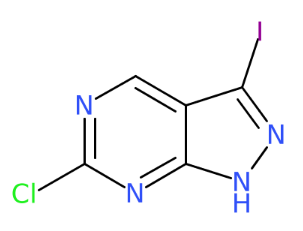 6-氯-3-碘-1H-吡唑并[3,4-d]嘧啶-CAS:1393547-40-4