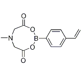 4-乙烯基苯硼酸甲基亚氨基二乙酸酯-CAS:1257648-79-5