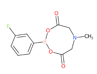 3-氟苯硼酸甲基亚氨基二乙酸酯-CAS:1313614-50-4