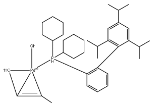 巴豆基(2-二环己基膦基-2,4,6-三异丙基-1,1-联苯基)氯化钯-CAS:1798782-02-1