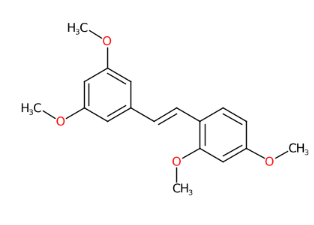 (E)-1-(3,5-二甲氧基苯乙烯基)-2,4-二甲氧基苯-CAS:24144-92-1