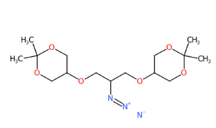 2-叠氮基-1,3-双[(2,2-二甲基-1,3-二恶烷-5-基)氧基]丙烷-CAS:1392500-07-0