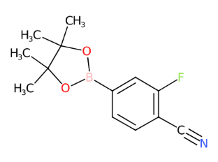 4-氰基-3-氟苯基硼酸频哪醇酯-CAS:870238-67-8