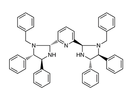 2,6-双[(2R,4S,5S)-1-苄基-4,5-二苯基咪唑烷-2-基]吡啶-CAS:1223020-29-8