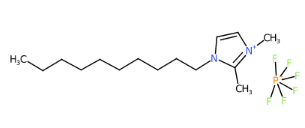 3-癸基-1,2-二甲基-1H-咪唑-3-鎓六氟磷酸盐-CAS:640282-16-2