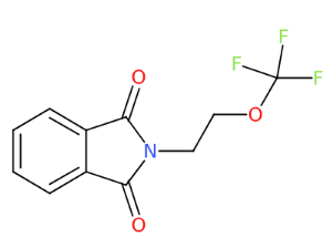 2-(2-(三氟甲氧基)乙基)异吲哚啉-1,3-二酮-CAS:329710-82-9
