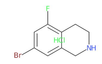 7-溴-5-氟-1,2,3,4-四氢异喹啉盐酸盐-CAS:1394041-95-2