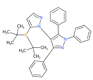 5-(二叔丁基膦基)-1’,3’,5’-三苯基-1’H-1,4’-联吡唑-CAS:894086-00-1