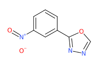 2-(3-硝基苯基)-1,3,4-恶二唑-CAS:5565-72-0