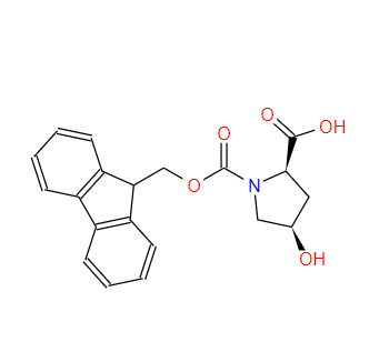 (2R,4R)-1-(((9H-芴-9-基)甲氧基)羰基)-4-羟基吡咯烷-2-羧酸-CAS:214852-45-6