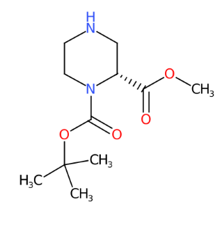 (R)-1-N-Boc-哌嗪-2-甲酸甲酯-CAS:252990-05-9