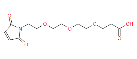 3-(2-(2-(2-(2,5-二氧基-2,5-二氢-1H-吡咯-1-基)乙氧基)乙氧基)乙氧基)丙酸-CAS:518044-40-1