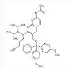 N4-乙酰基-(S)-1-(4,4’-二甲氧基三苯甲基)-3-胞苷-2-氰基乙基亚磷酰胺-CAS:1159174-80-7