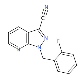 1-(2-氟苄基)-1H-吡唑并[3,4-b]吡啶-3-甲腈-CAS:256376-65-5