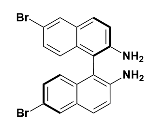 (S)-6,6'-二溴-[1,1'-联萘]-2,2'-二胺-CAS:947337-17-9