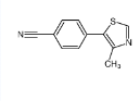 4-(4-甲基噻唑-5-基)苯腈-CAS:122957-57-7