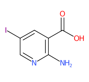 2-氨基-5-碘-3-吡啶甲酸-CAS:54400-30-5