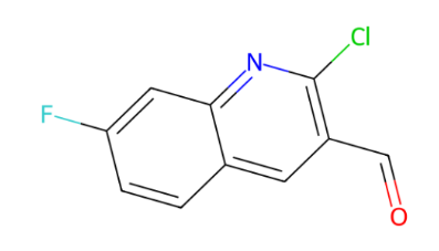 2-氯-7-氟喹啉-3-吡咯甲醛-CAS:745830-16-4