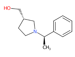 (S)-1-[(R)-1-苯基乙基]-3-(羟甲基)吡咯烷-CAS:109960-55-6