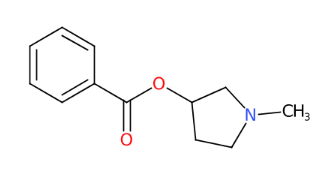 苯甲酸(1-甲基-3-吡咯烷基)酯-CAS:13220-17-2