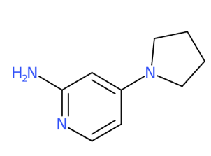 2-氨基-4-(1-吡咯烷基)吡啶-CAS:722550-01-8