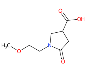 1-(2-甲氧基乙基)-2-氧代吡咯烷-4-甲酸-CAS:407634-05-3