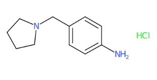 4-(1-吡咯烷基甲基)苯胺盐酸盐-CAS:866956-98-1