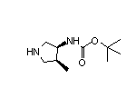 (3S,4S)-3-(Boc-氨基)-4-甲基吡咯烷-CAS:127199-54-6