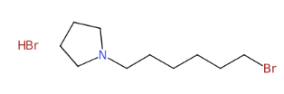 1-(6-溴己基)吡咯烷氢溴酸盐-CAS:2006276-89-5