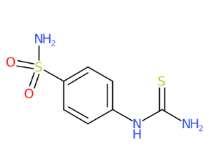 4-(3-硫代脲啶)苯磺酰胺-CAS:1718-39-4