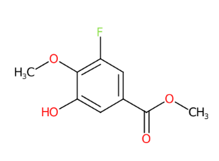 3-氟-5-羟基-4-甲氧基苯甲酸甲酯-CAS:838856-88-5