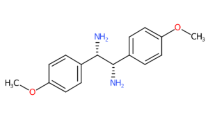 (1S,2S)-1,2-二(4'-甲氧基苯基)-1,2-二苯基乙二胺-CAS:58520-04-0