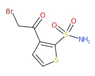 3-(2-溴乙酰基)噻吩-2-磺酰胺-CAS:154127-28-3
