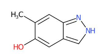 5-羟基-6-甲基-1H-吲唑-CAS:478832-60-9