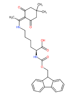 N-Fmoc-N’-[1-(4,4-二甲基-2,6-二氧代环己亚基)乙基]-L-赖氨酸-CAS:150629-67-7