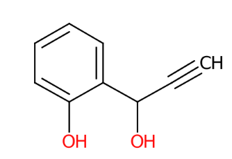 2-(1-羟基-2-丙炔-1-基)苯酚-CAS:19115-31-2