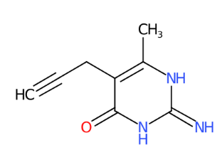 2-氨基-4-羟基-6-甲基-5-炔丙基嘧啶-CAS:81887-01-6