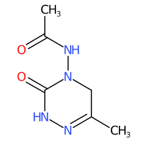 N-(6-甲基-3-氧代-2,3-二氢-1,2,4-三嗪-4(5H)-基)乙酰胺-CAS:136738-23-3
