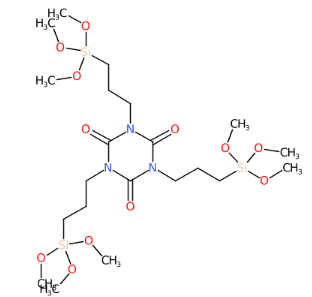 1,3,5-三(3-(三甲氧基硅烷基)丙基)-1,3,5-三嗪烷-2,4,6-三酮-CAS:26115-70-8