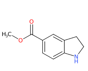 吲哚啉-5-羧酸甲酯-CAS:141452-01-9